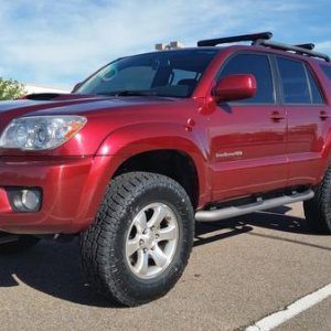 Suspension upgrade and light bar install.