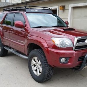 Gobi rack installed.