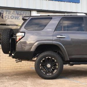 Rear Finished with Bumpers and Icon Stage 5.
