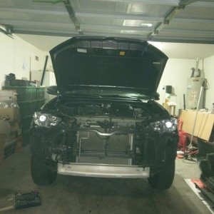 bumper off with new heads in