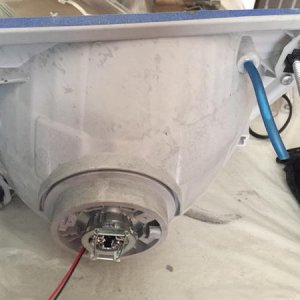 Attaching breather tubes (Petsmart fish tank air lines) with cheesecloth filters (Michael's / Target).