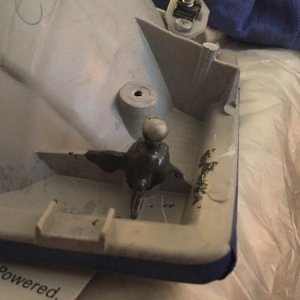 JB Weld the base of the dome screw to prevent separation in the future.  Don't get any on the dome itself.
