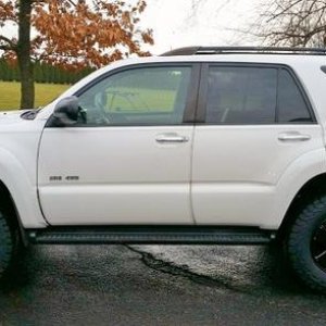 Lifted Wheels Tires 4R(web friendly) Completed the powdercoat, and new tires on 12-29-2016. Cornfed 2/1 lift was done 12/17/2016