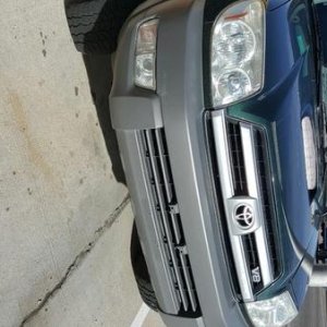 Painted the hood scoop satin black and screen aluminum. The green paint was dull and faded