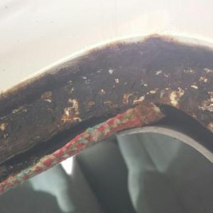 Windshield Rust