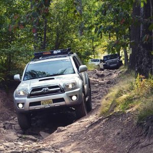 First time out at Rausch Creek! Leading the Jeeps along the way!