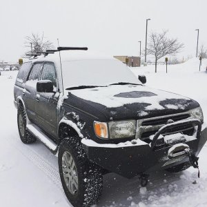 New Front End in the snow