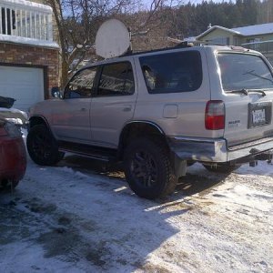 home after a wash