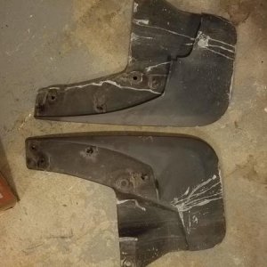 Front mud flaps
