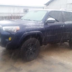 A lil snow in AZ.