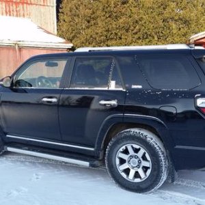 Winter with my new TE rims and Yoko AT tires