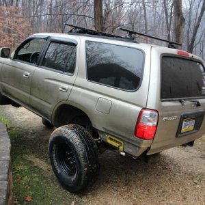 First real flex test, without the rear swaybar
