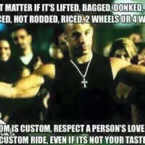 Custom is Custom