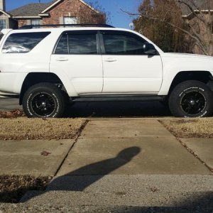 Passenger Side with new tires and touch up paint!