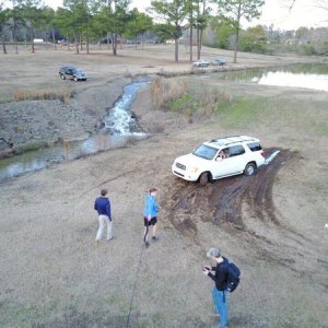 IMG 8005

Horrible quality, but this is my friend's 2wd sequoia stuck. 

Trying to follow the only 4wd vehicles of the trip