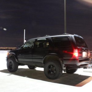 SCS F5 Matte Black 16x8 -25