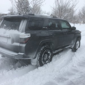 First time in the snow