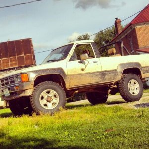 This is how it looked summer of 2014.  
A pretty in-depth description of the build: http://www.overlandchallengeseries.com/thoughts/