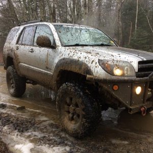 Found some mud on the way to work!