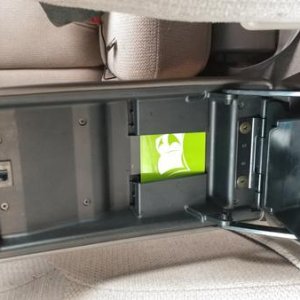 Hidden card holder