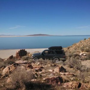 4Runner at Great Salt Lake