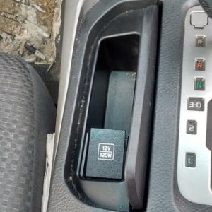 Broken old compartment...