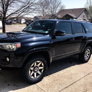 Tire Swap

Took out stock Duelers and put on Nitto Terra Grappler G2, 265/70/17
