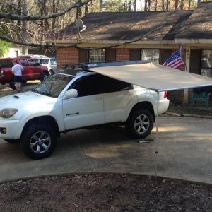 Awning from HEO Outfitters in Cosby, TN. I highly recommend them
