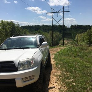 I could spend all day on this hill picking new lines. ( picture does not show the fun parts.)