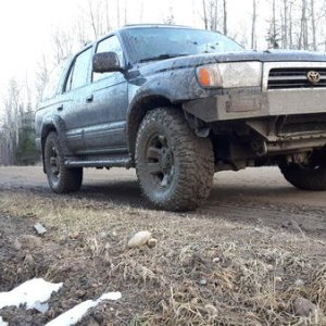 After the first run with new tires. Loving the duratracs