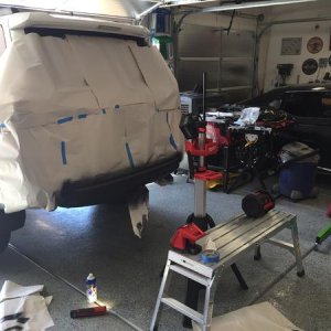 Rear valence plastidip