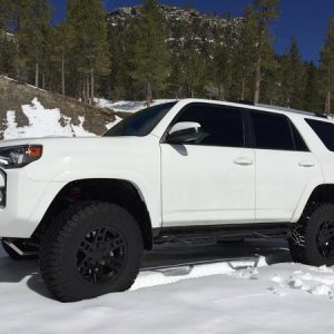4Runners first time in the snow