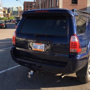 PlastiDip rear