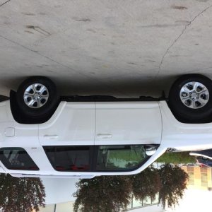 White 4Runner SR5 5th Gen