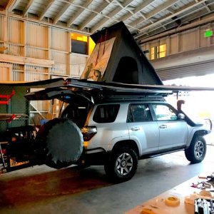 No interference with the lift gate now.