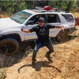 Stuck in a 4 foot trench, my 8K WARN Winch pulled me out and saved the day!
