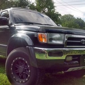 front, no boards, added Tacoma skidplate