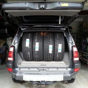 new rubber! Looks like I'm ready for a baja race.
