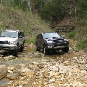 Offroading in Slade county