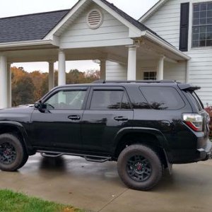 After Toytec lift with original tires
