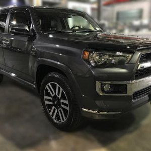 First order of business - washed and waxed. Then AVS window vent visors and AVS Bugflector II.