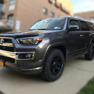 With the BFG KO2 tires.