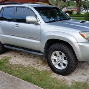 Just finished the tires/wheels/lift