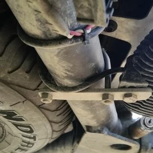 reverse light mounting bracket
