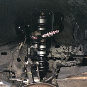 Front ICON Stage 1 x CAMBURG UCA - BJ x ICON sway bar relocator