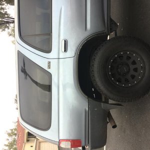 Rear clearance