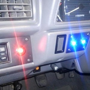 LEDS on