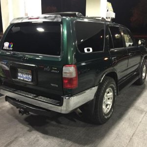 After restoring the taillights and new tires