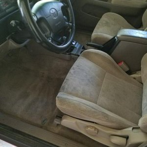 Freshly cleaned interior