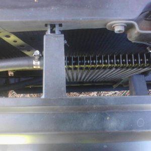Hayden 678 maxi cool trans cooler. Completely bypassed radiator. No chance in hell this one's getting pink milkshake :)